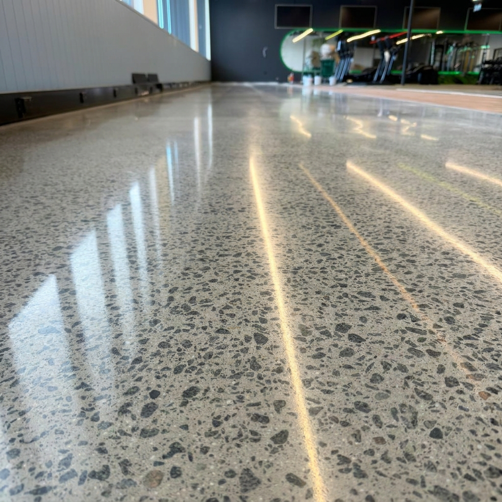 Polished Concrete after